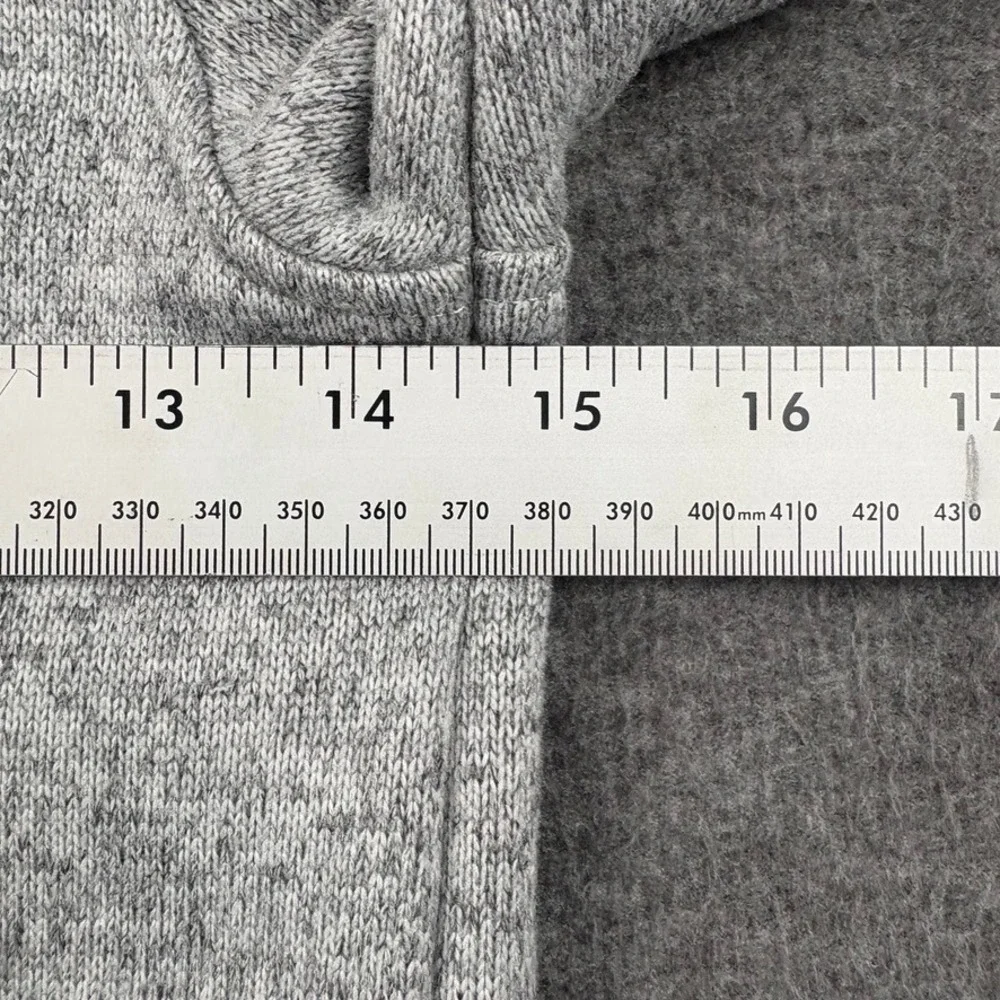 OshKosh B'gosh Fleece Jacket Boys 10 Heather Gray‎ & Blue Pockets Corpore Warm